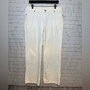 Columbia size 14 white corduroy pants